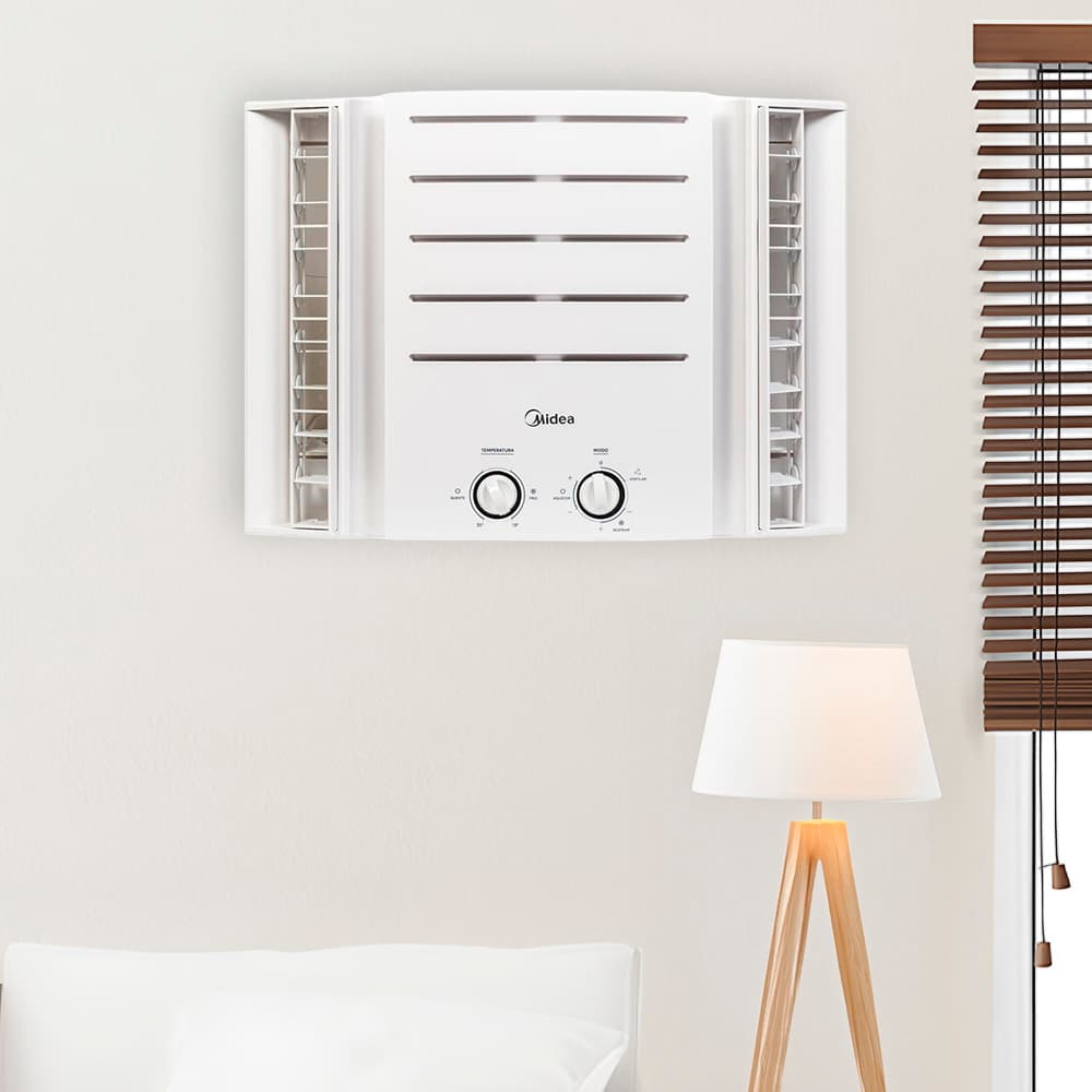 Ar Condicionado Janela - Manual - Midea - 7.500 BTUs - Frio - 127V Monofásico