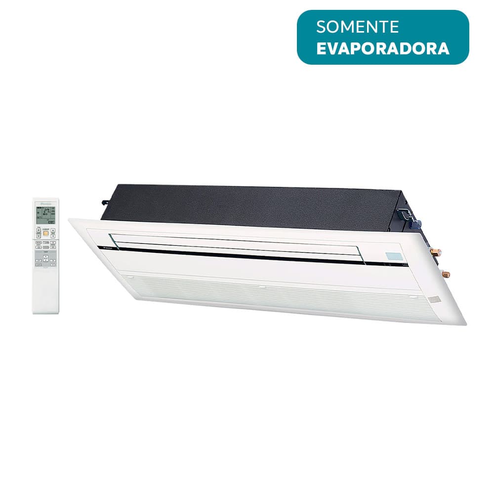 Unidade Evaporadora Mult Cassete 1Via Inverter R410A Daikin 12.000 BTUs 220V Quente/Frio Monofásico CCXS12PVM - AVULSO